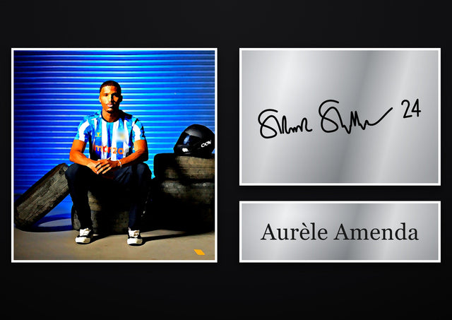 Aurèle Amenda Coventry City pre-printed autograph print