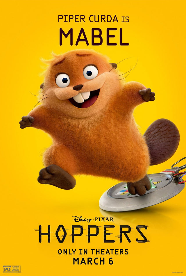 Hoppers movie poster — design 1