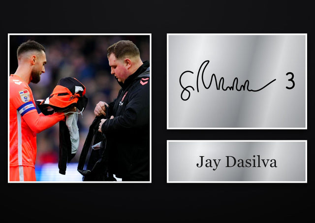 Jay Dasilva Coventry City pre-printed autograph print