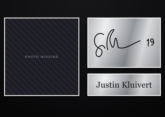 Justin Kluivert Bournemouth pre-printed autograph print