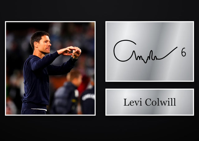Levi Colwill Chelsea pre-printed autograph print