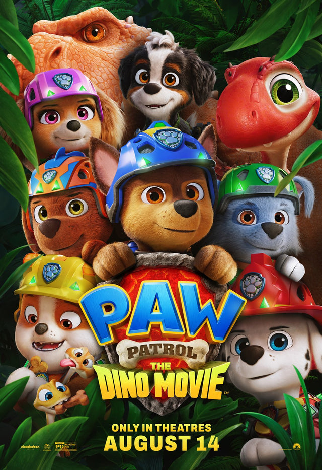 PAW Patrol The Dino Movie movie poster — design 1