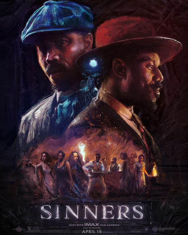 Sinners movie poster — design 1
