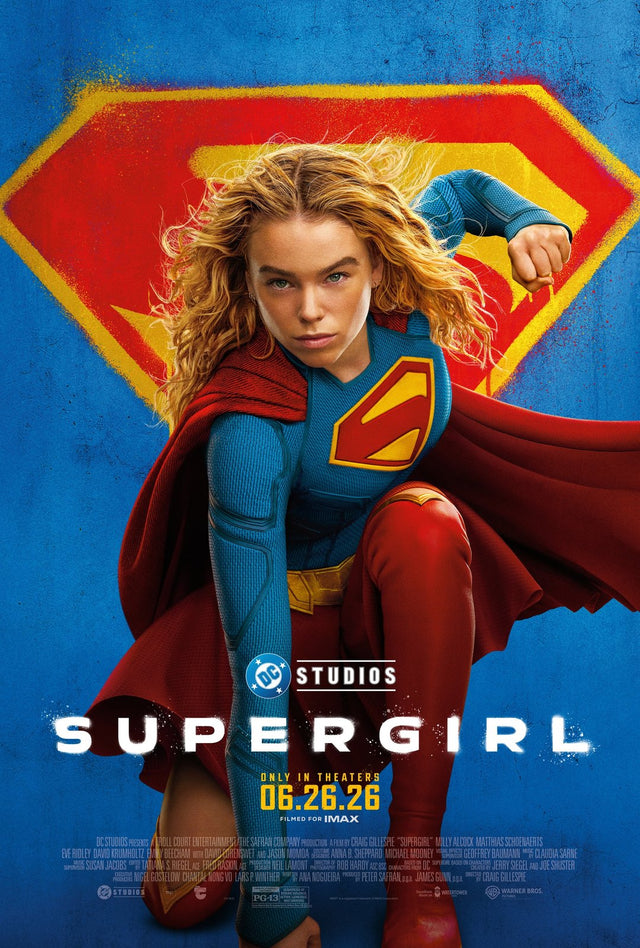 Supergirl movie poster — design 1