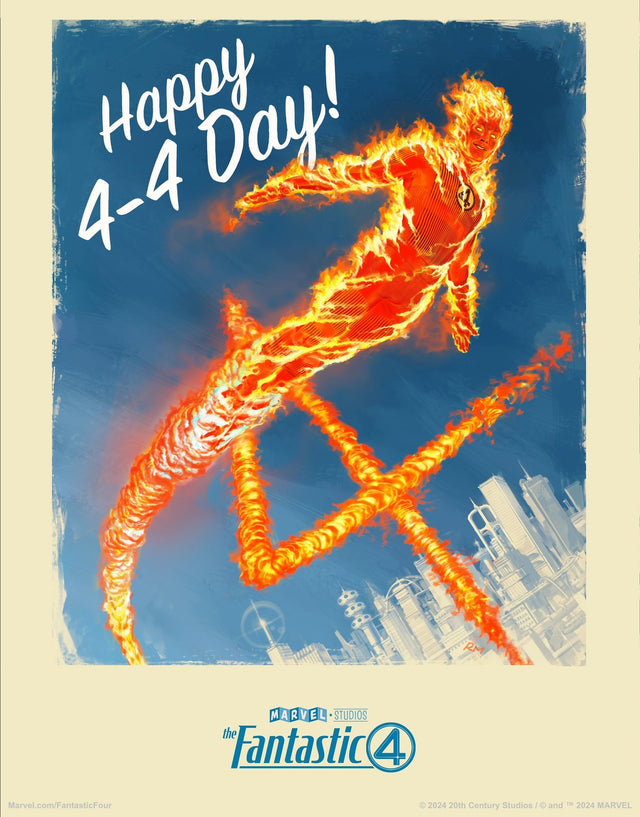 The Fantastic Four First Steps movie poster — design 1
