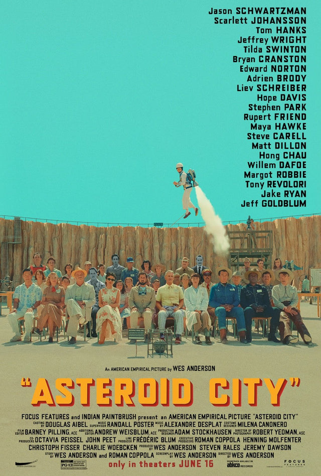 Asteroid City movie poster — design 1