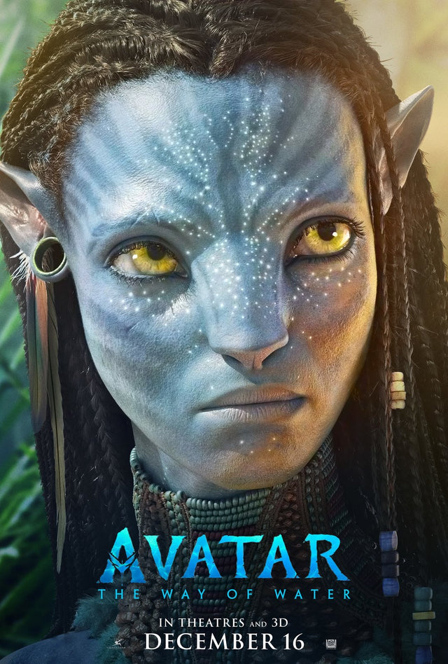 Avatar The Way of Water movie poster — design 1