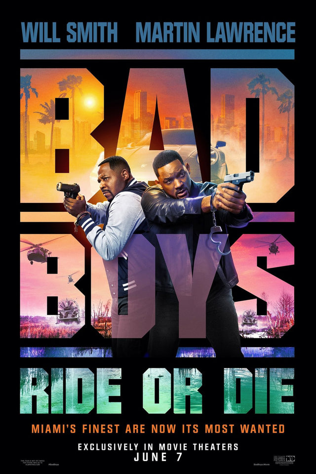Bad Boys Ride or Die movie poster — design 1