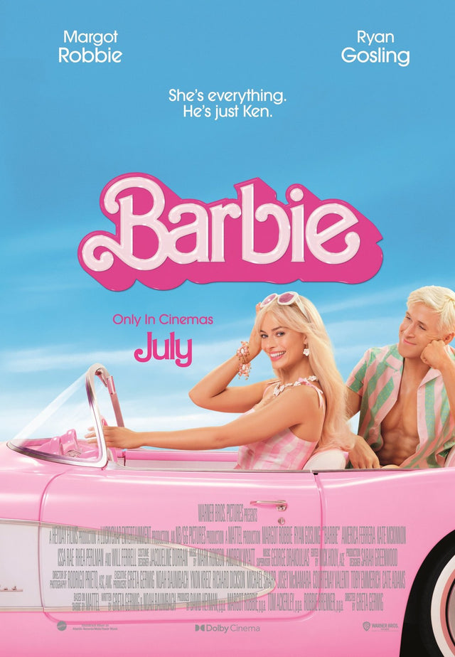 Barbie movie poster — design 1