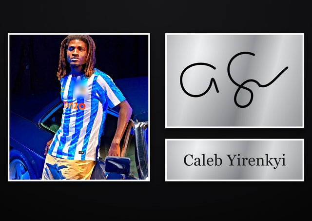 Caleb Yirenkyi Coventry City pre-printed autograph print