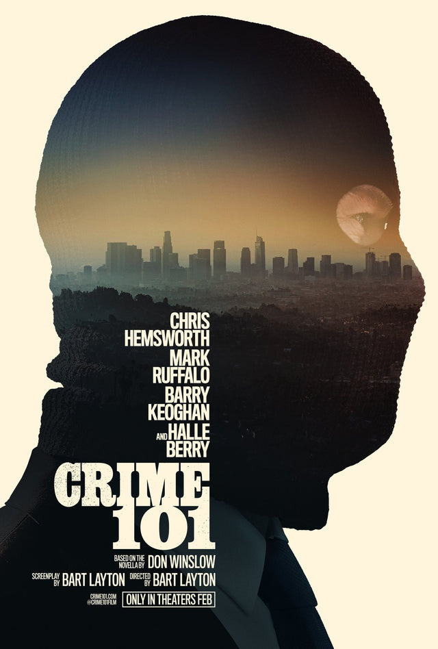 Crime 101 movie poster — design 1