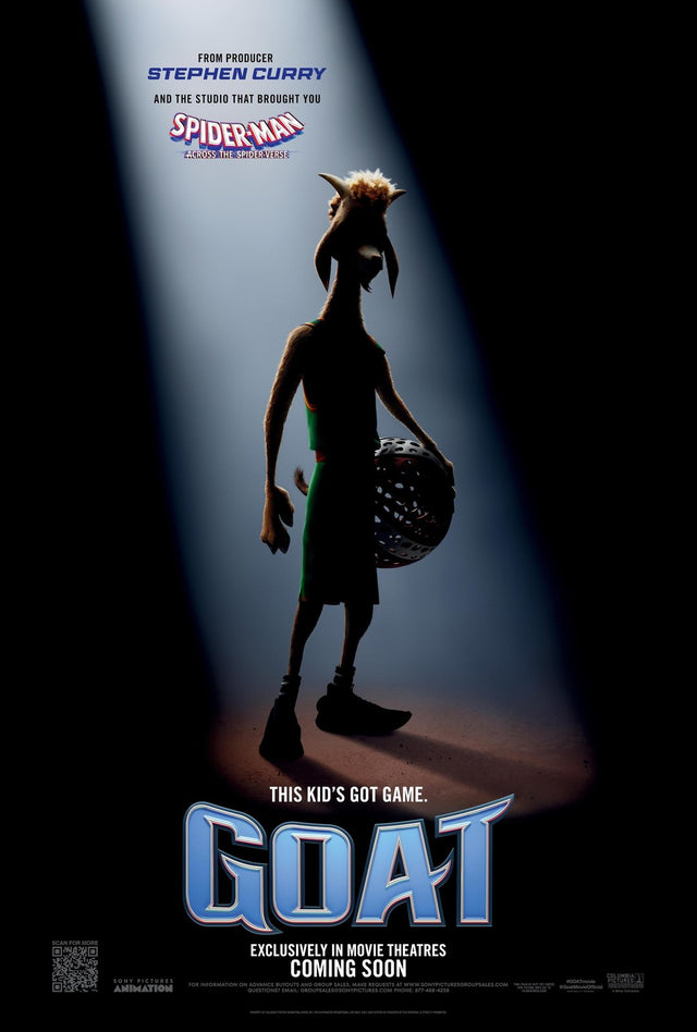 GOAT movie poster — design 1