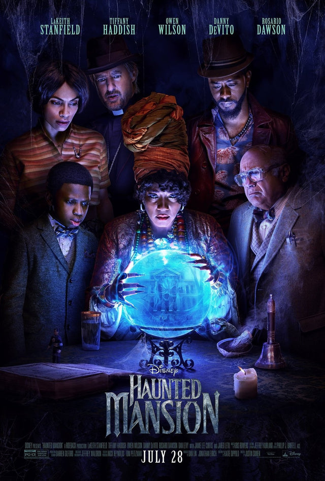 Haunted Mansion movie poster — design 1