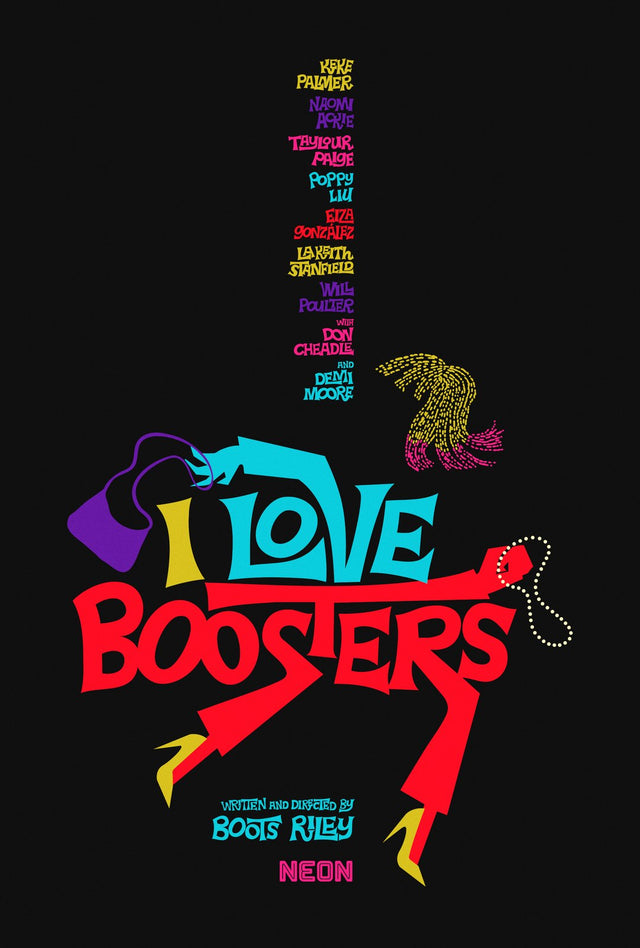 I Love Boosters movie poster — design 1