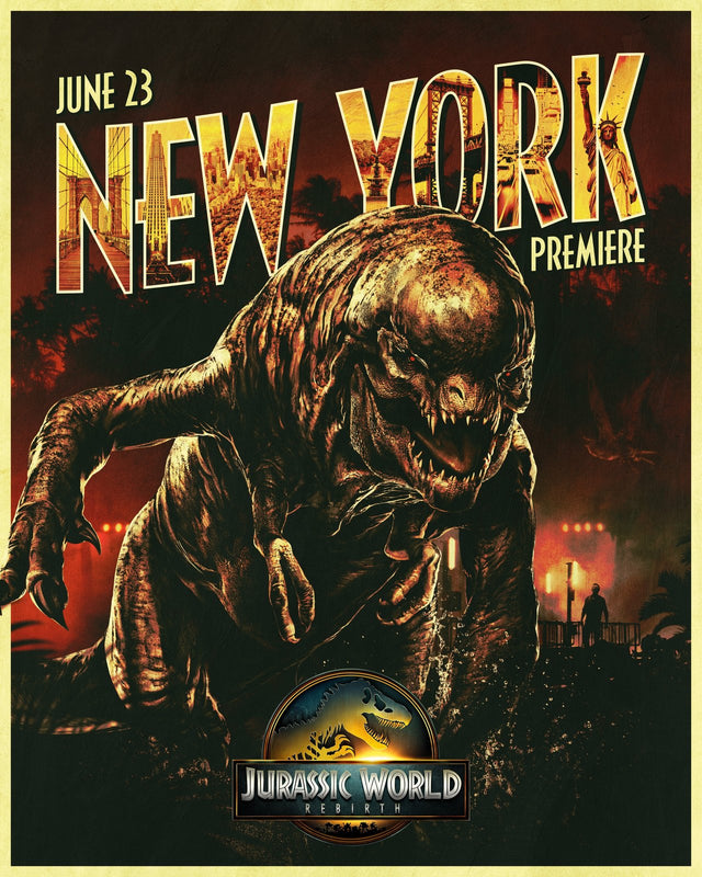 Jurassic World Rebirth movie poster — design 1