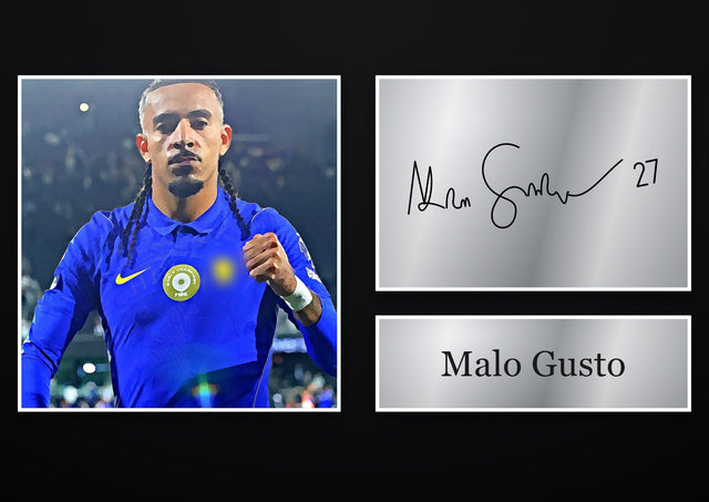 Malo Gusto Chelsea pre-printed autograph print