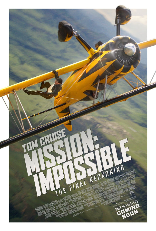 Mission Impossible - The Final Reckoning movie poster — design 1