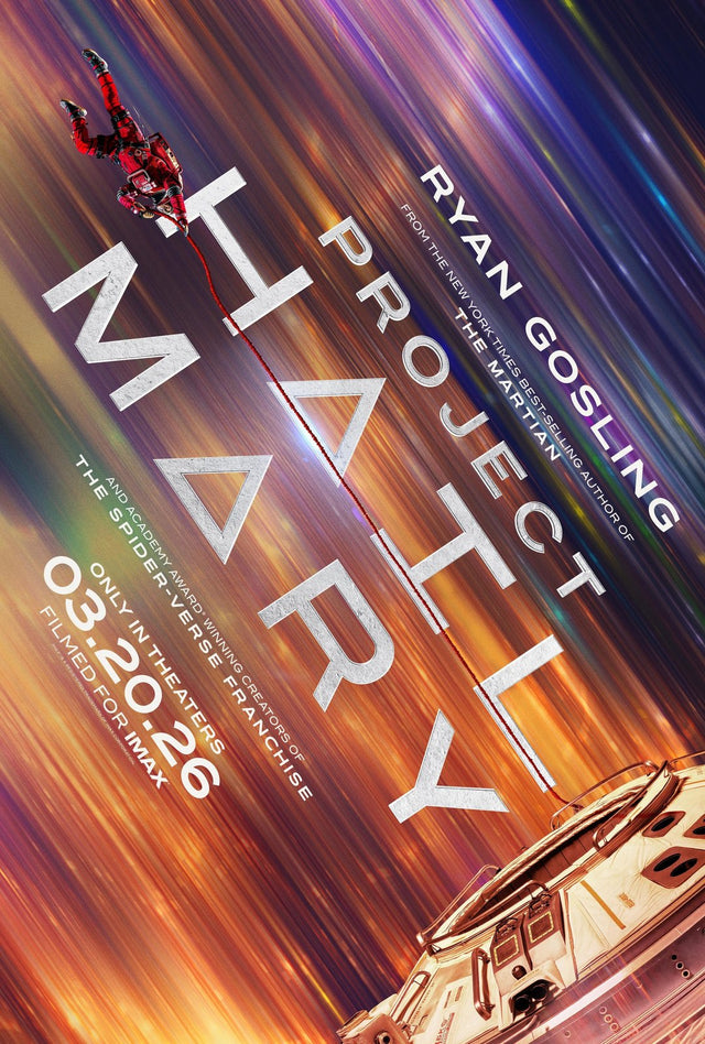 Project Hail Mary movie poster — design 1