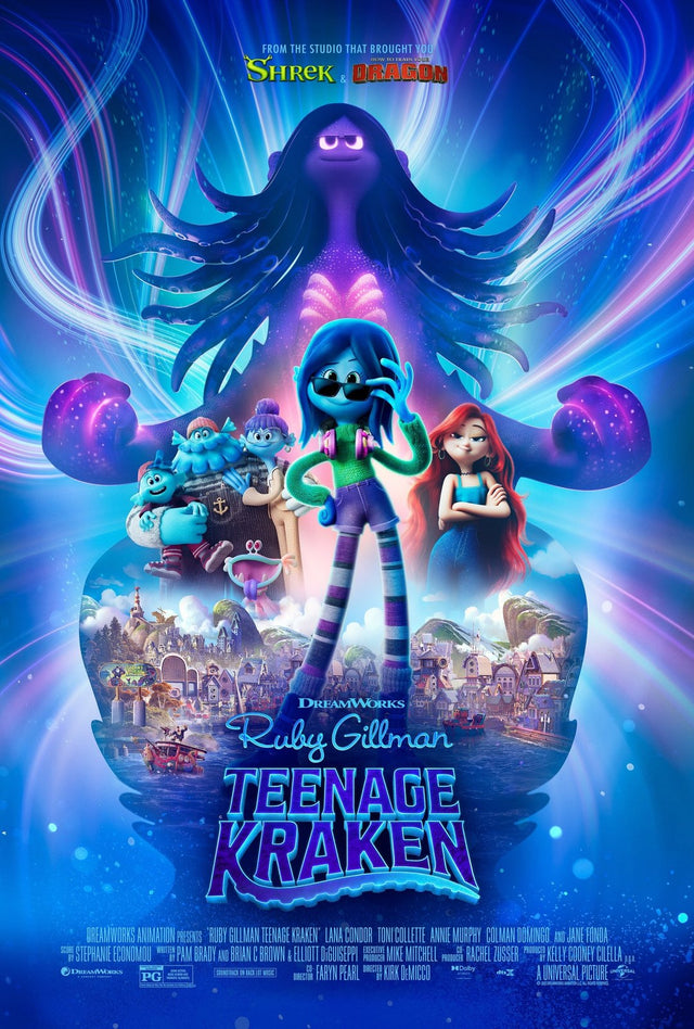Ruby Gillman Teenage Kraken movie poster — design 1