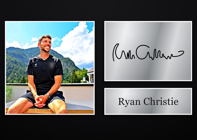 Ryan Christie Bournemouth pre-printed autograph print