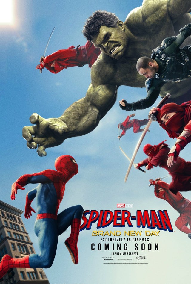 Spider-Man Brand New Day movie poster — design 1