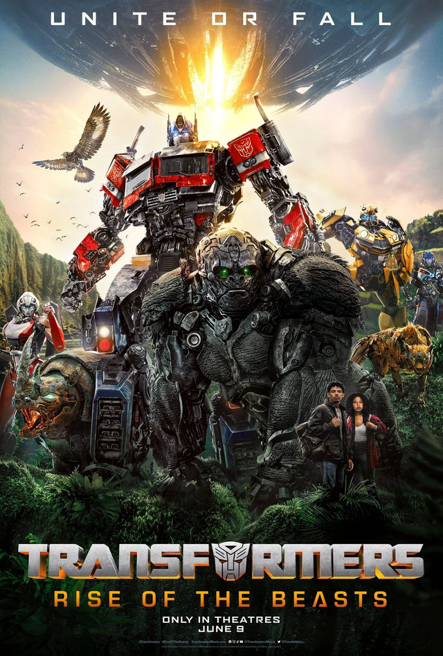 Transformers Rise of the Beasts movie poster — design 1