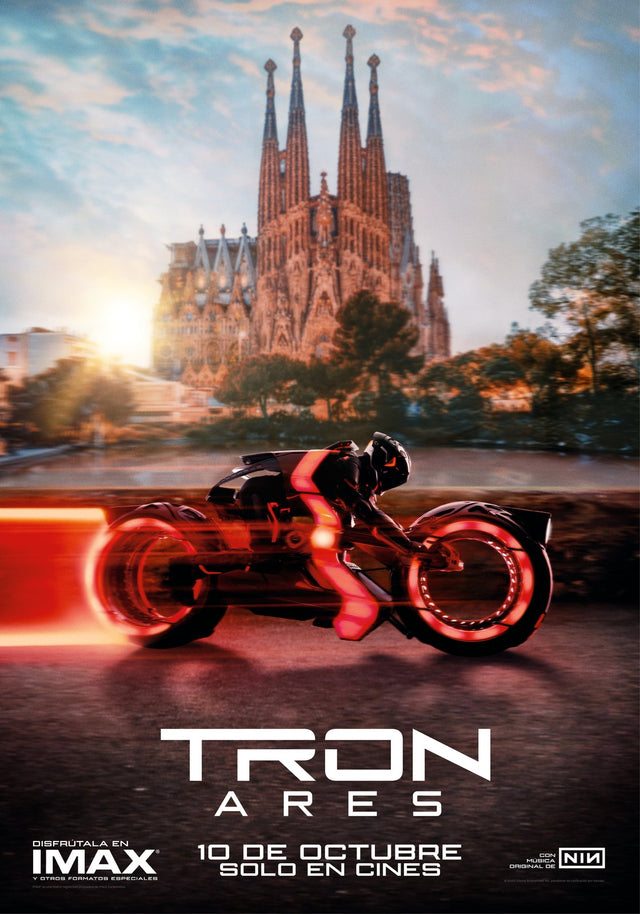 Tron Ares movie poster — design 1