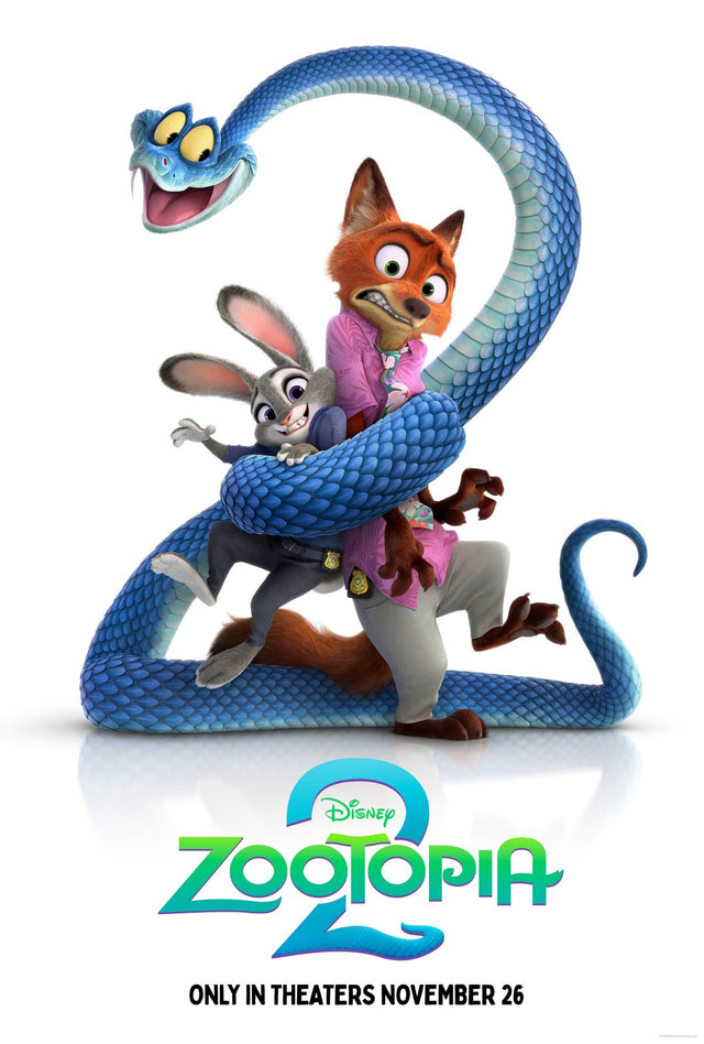 Zootopia 2 movie poster — design 1